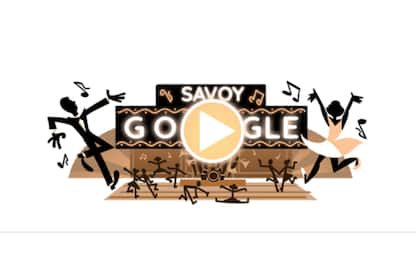 Google celebra con un doodle lo swing e il Savoy Ballroom