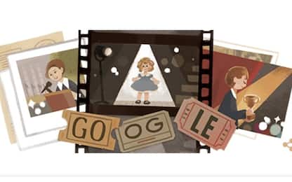 Google dedica un doodle a Shirley Temple, bambina prodigio