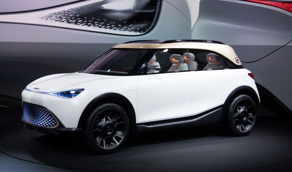 Il concept del nuovo suv Smart, 100% elettrico Il concept del nuovo suv Smart, 100% elettrico, al Salone dell'Auto di Monaco 2021