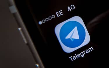 LONDON, ENGLAND - MAY 25:  A close-up view of the Telegram messaging app is seen on a smart phone on May 25, 2017 in London, England. Telegram, an encrypted messaging app, has been used as a secure communications tool by Islamic State. (Photo by Carl Court/Getty Images)