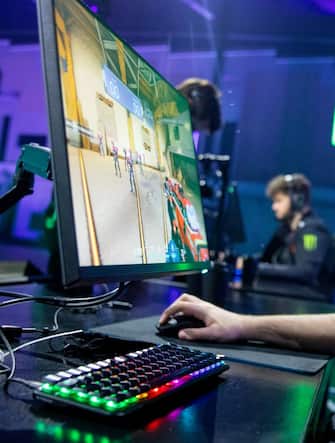 REYKJAVIK, ICELAND - MAY 30: Fnatic's Nikita "Derke" Sirmitev at the VALORANT Champions Tour 2021: VCT Masters Reykjavík Grand Finals on May 30, 2021 in Reykjavik, Iceland. (Photo by Colin Young-Wolff/Riot Games Inc. via Getty Images)