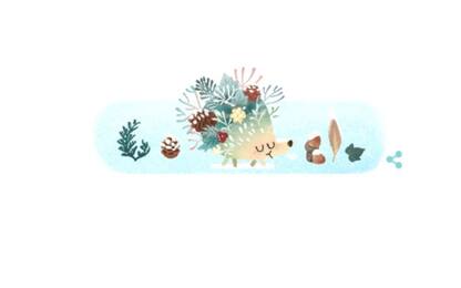 Google dedica un doodle al solstizio d’inverno