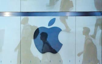 Logo Apple in uno store