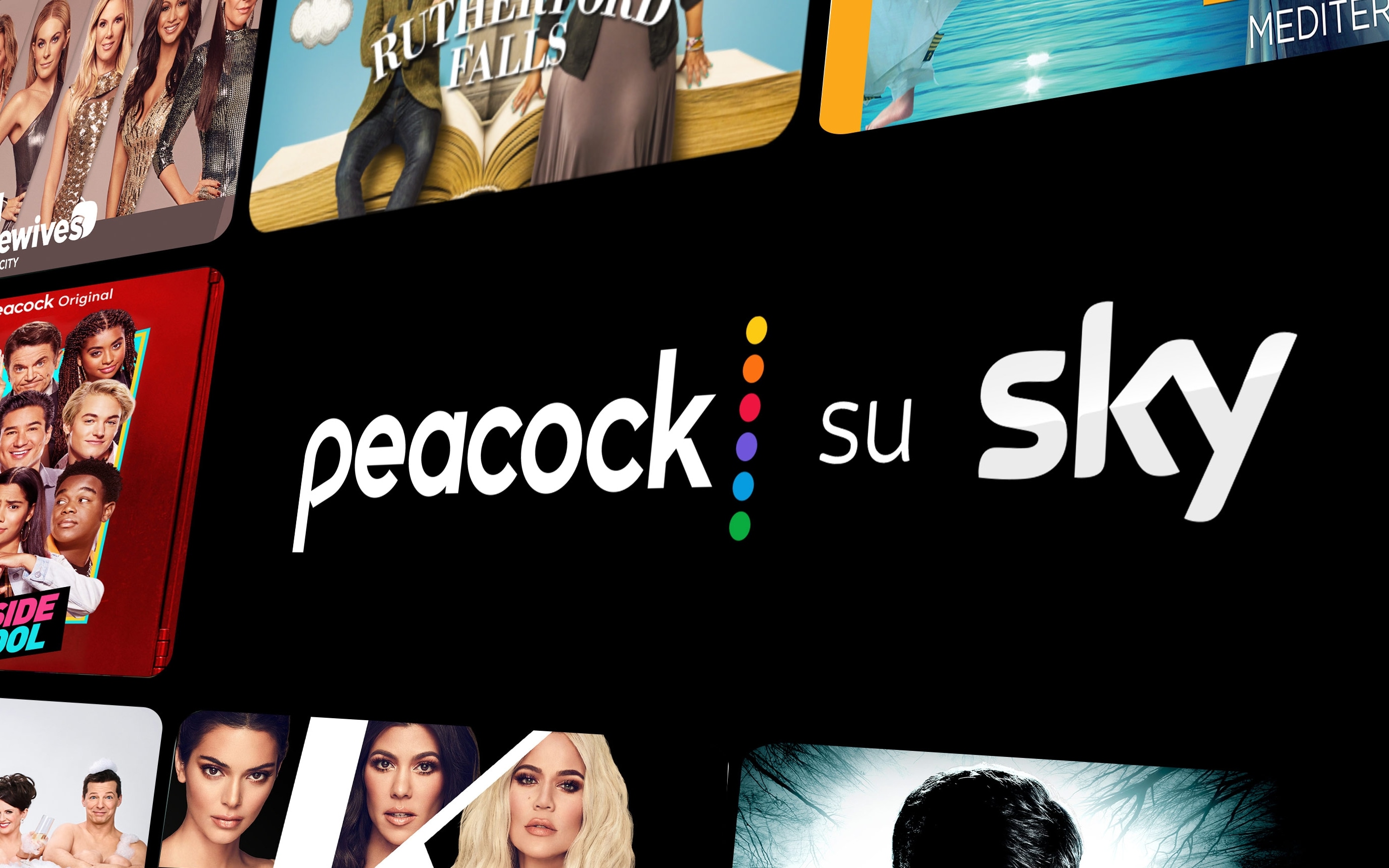 Peacock chega à Itália: a partir de 15 de fevereiro novos programas e filmes no Sky and Now