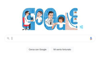 Google dedica il doodle di oggi al virologo Michiaki Takahashi