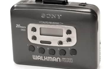 Un modello di Walkman. ANSA/US SONY