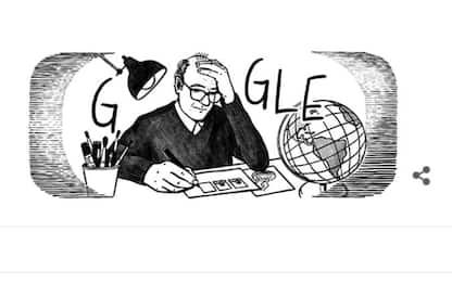 Doodle di Google dedicato al fumettista Quino, il "papà" di Mafalda