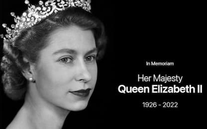 Apple omaggia la Regina Elisabetta sulla homepage del sito