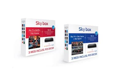 Sky box, cos'è, quanto costa e cosa include