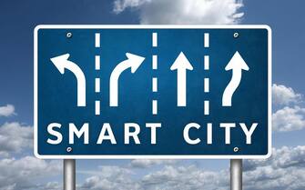 Smart city - modern urban metropolis