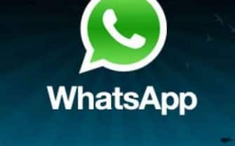 Il logo di WhatsApp, Roma, 18 marzo 2013. ANSA/WEB ++ NO SALES, EDITORIAL USE ONLY ++