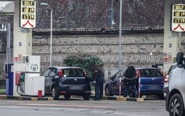 Benzina, rincari del carburante a Torino, 3 gennaio 2023 ANSA/JESSICA PASQUALON
