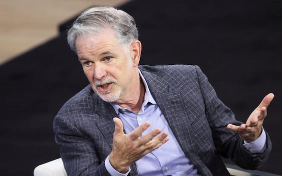 Netflix founder Reed Hastings has stepped down as CEO