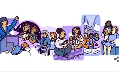 8 marzo, Google celebra la giornata della donna con un doodle