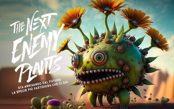 The next enemy plants, the social campaign that turns haters’ comments into weeds