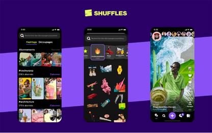 Shuffles di Pinterest, arriva l'app per creare collage e opere d'arte