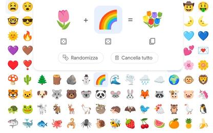 Emoji Kitchen, l'app per creare le faccine sbarca su barra di ricerca