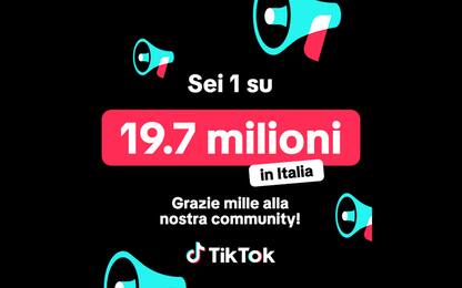 TikTok, oltre 19 milioni di persone lo utilizzano in Italia
