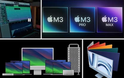 Apple, presentati i nuovi MacBook Pro e Imac con i chip M3