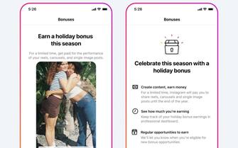 The Christmas bonus on Instagram wanted for some creators by Meta