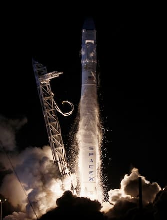 <<enter caption here>> on October 7, 2012 in Cape Canaveral, Florida.