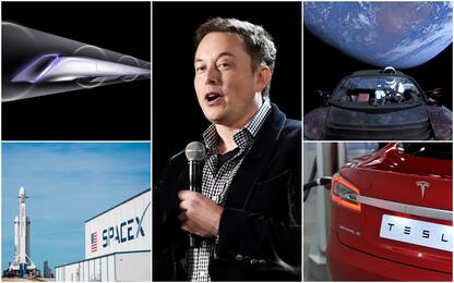 Da Tesla a SpaceX, i progetti visionari di Elon Musk. FOTO