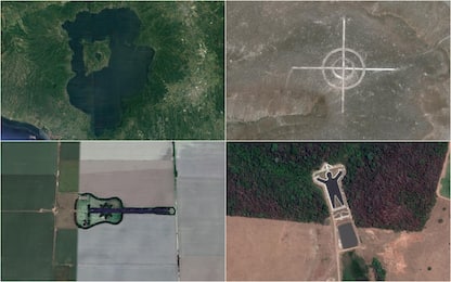 Google Earth, i 10 posti più strani catturati dal satellite. FOTO