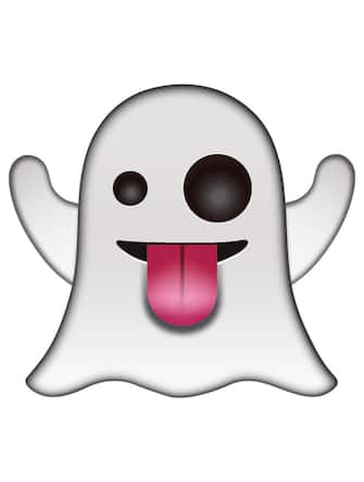 Little ghost emoji