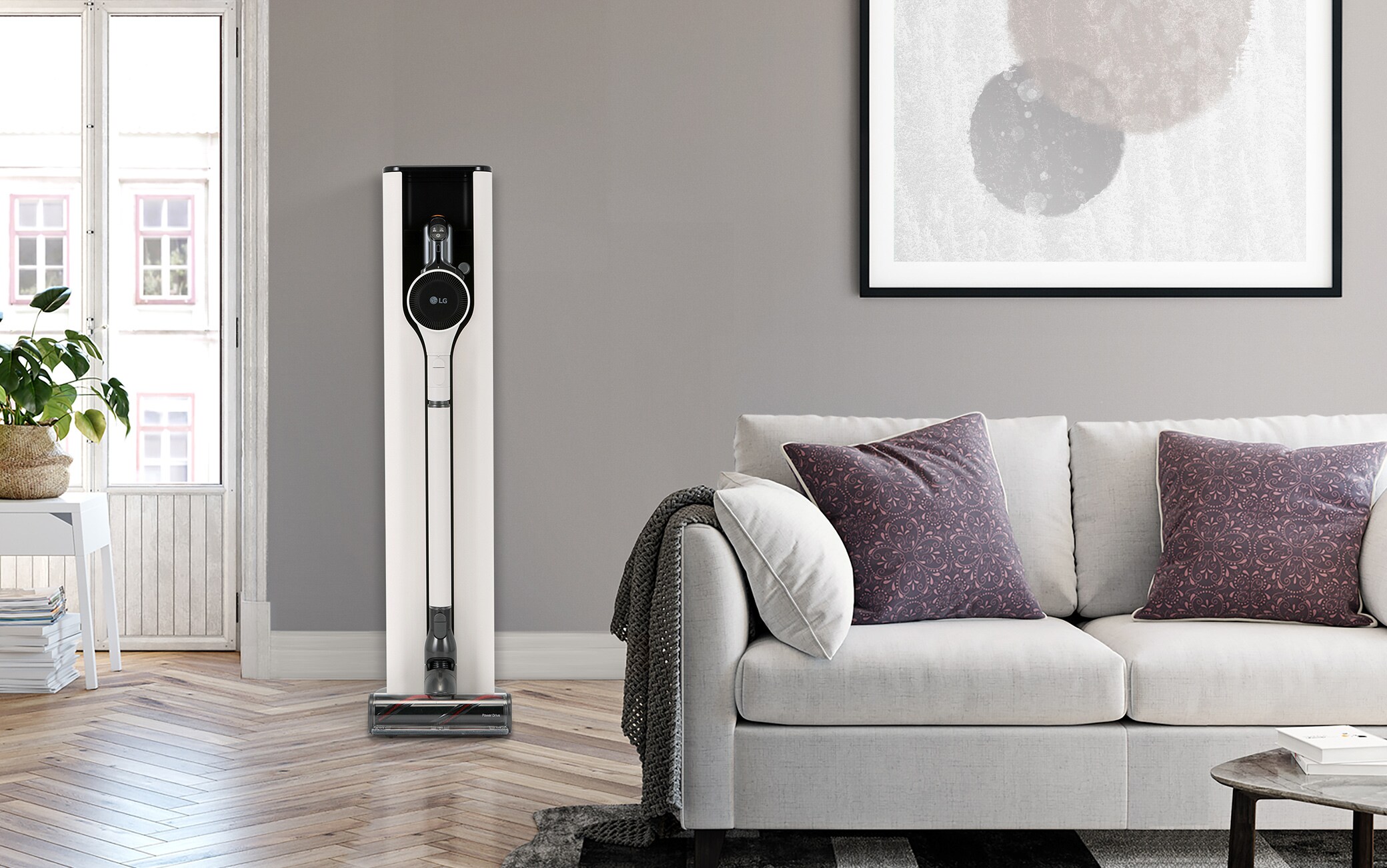 Il robot aspirapolvere di LG CordZero A9 Kompressor Il robot aspirapolvere di LG CordZero A9 Kompressor