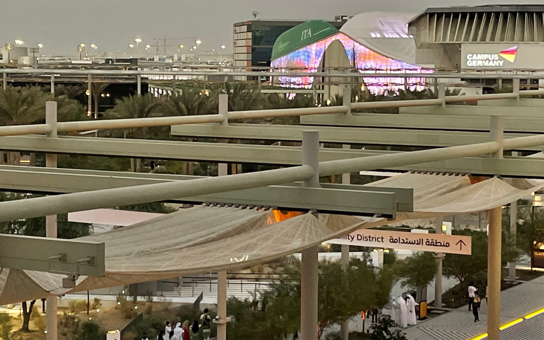 Dubai, the technologies of the Italian genius on show at the Expo