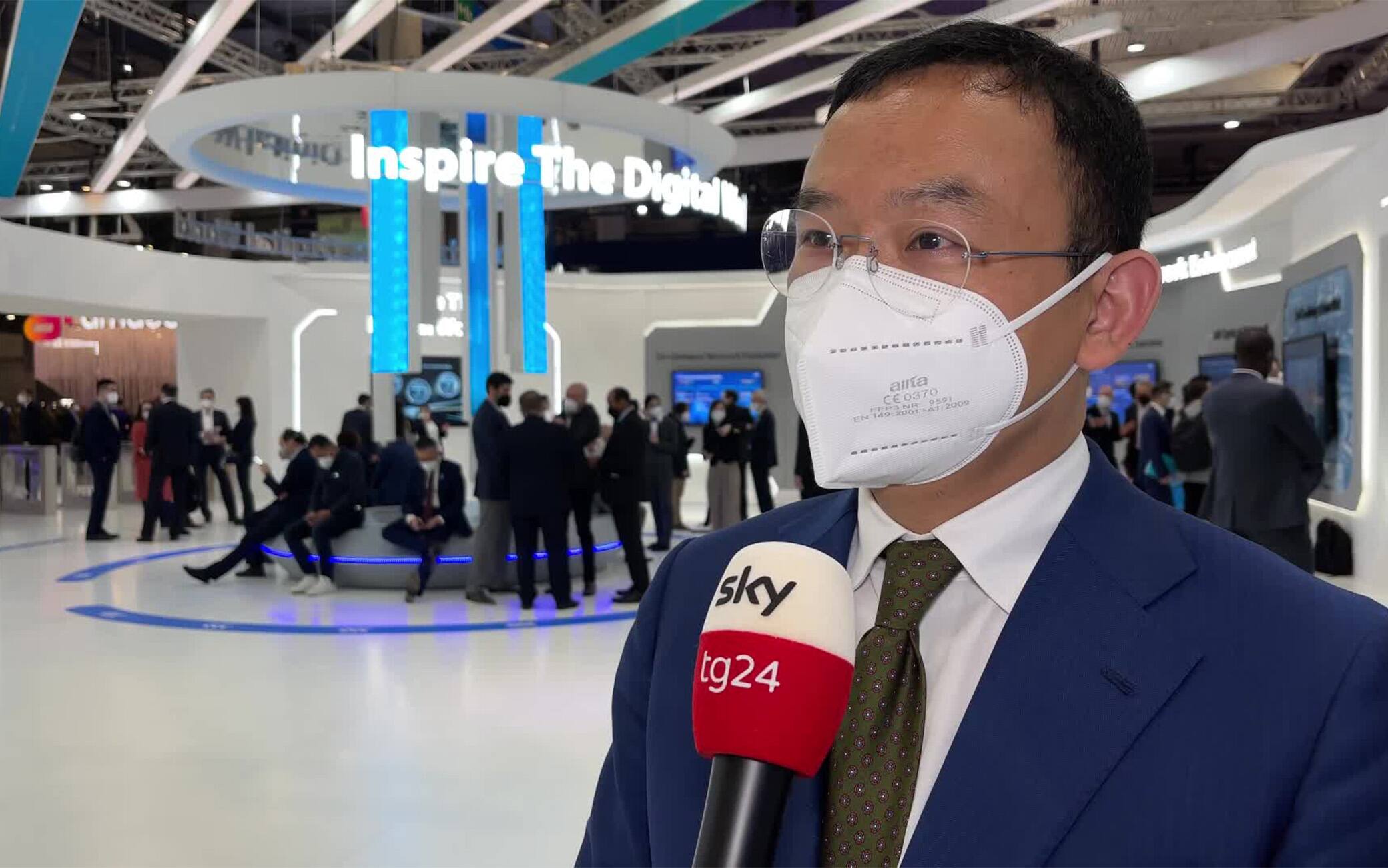 A Sky TG24 parla Hu Kun, President ZTE Western Europe e CEO ZTE Italia A Sky TG24 parla Hu Kun, President ZTE Western Europe e CEO ZTE Italia