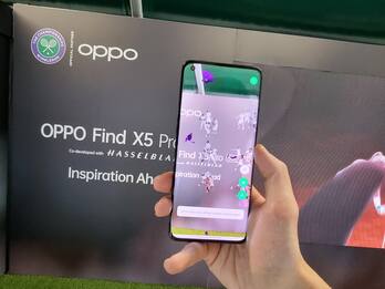 A Wimbledon l'AR experience di Oppo
