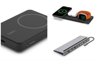 Caricabatterie multipli, da viaggio e dock: le novità Belkin