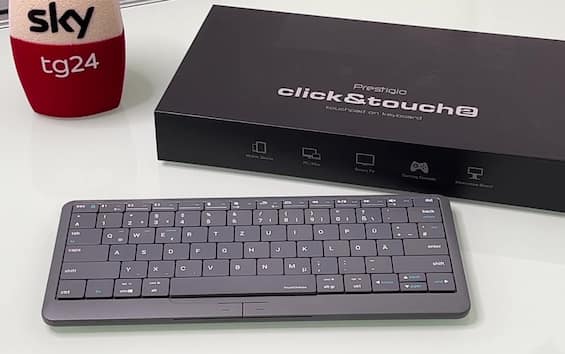 Click&Touch2, Prestigio presents the portable and touch keyboard ...