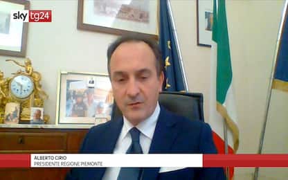 Covid Piemonte, Cirio: “Rt è sotto 1, attuare quanto previsto da Dpcm”