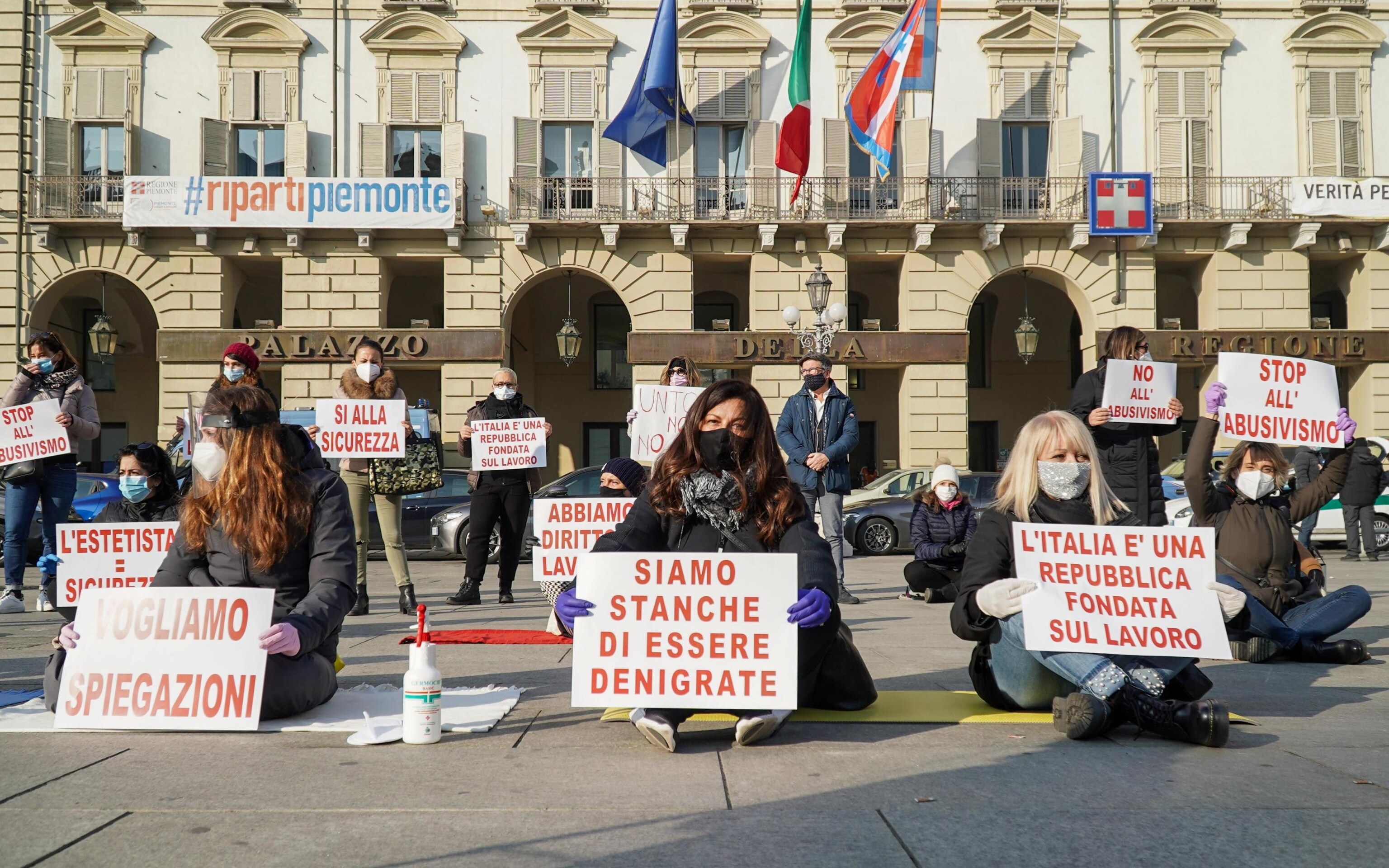 La protesta