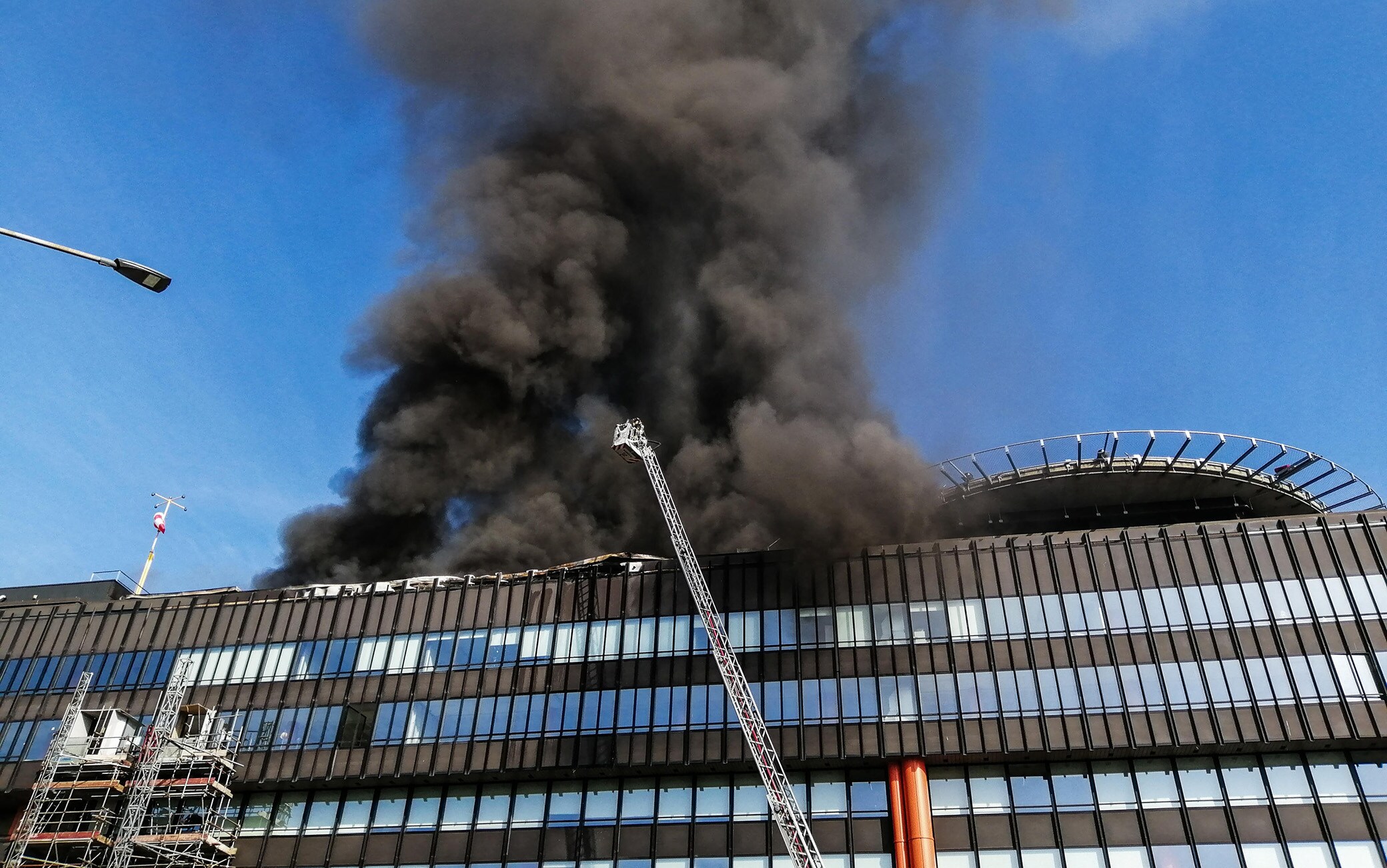 Incendio palazzo Torino