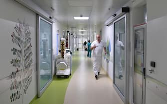 Il reparto di cardiochirurgia dell'ospedale Regina Margherita di Torino, 26 luglio 2019 ANSA/ ALESSANDRO DI MARCO