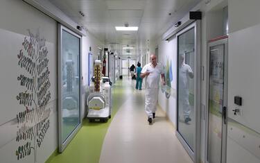 Il reparto di cardiochirurgia dell'ospedale Regina Margherita di Torino, 26 luglio 2019 ANSA/ ALESSANDRO DI MARCO