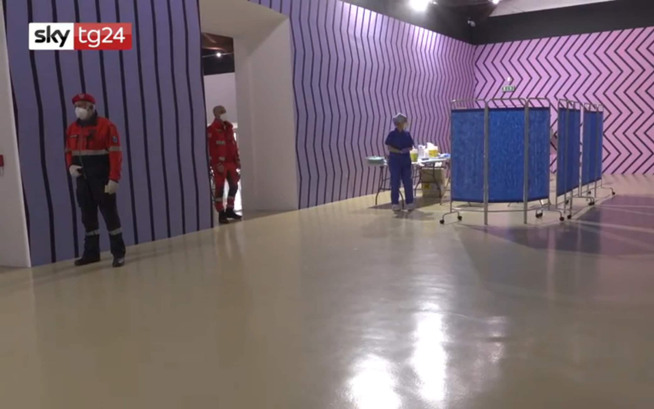 L'hub realizzato nel museo di Rivoli