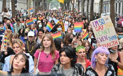 Torino, il Pride torna in piazza dopo lo stop per la pandemia