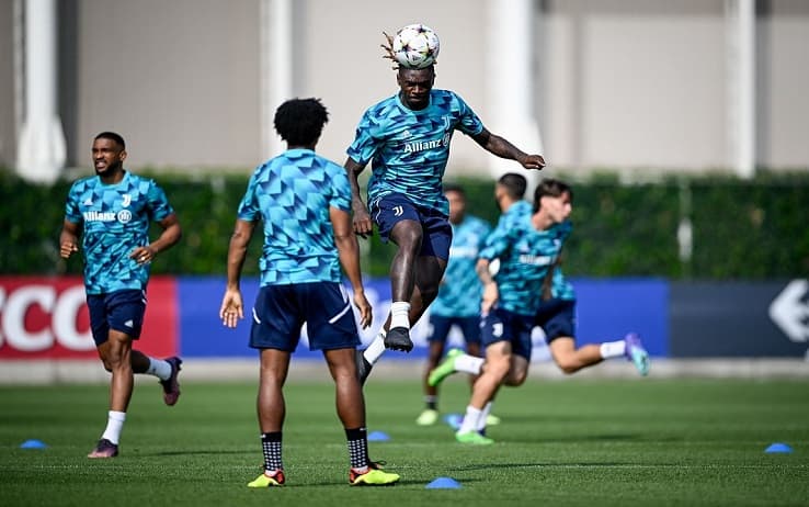 TURIN, ITALY - SEPTEMBER 05: Moise Kean of Juventus at JTC on September 5, 2022 in Turin, Italy. (Photo by Daniele Badolato - Juventus FC/Juventus FC via Getty Images)