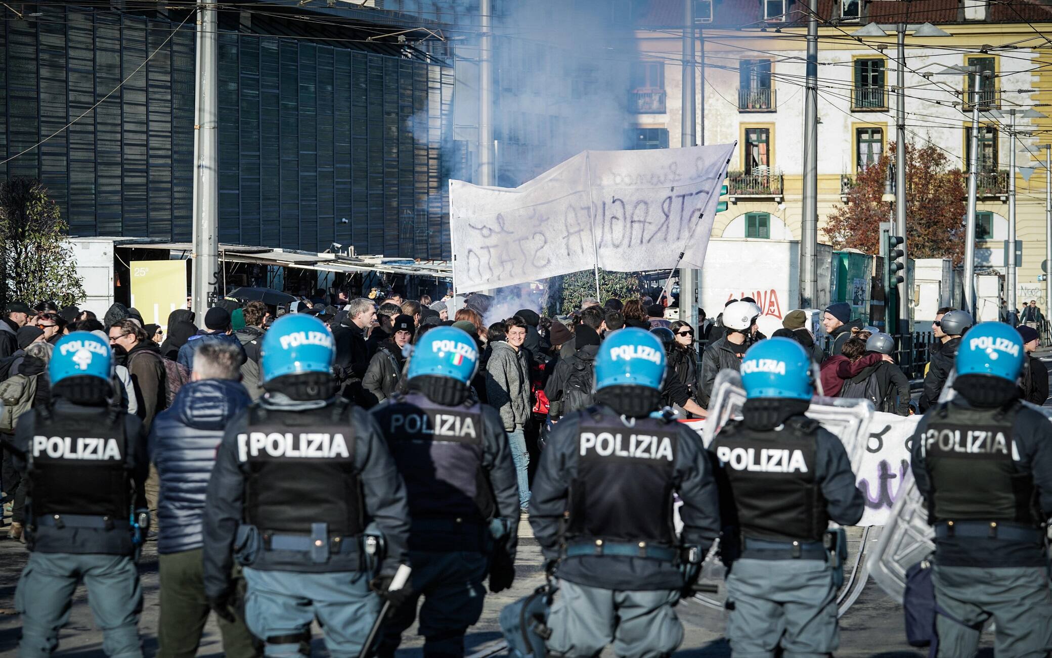 Manifestazione anarchici Torino