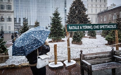 Neve a Torino, disagi al traffico: 300 mezzi in azione