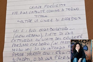 Torino, boom di multe. Assessora Foglietta pubblica lettera insulti