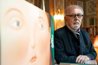 1048042096 The teacher Fernando Botero during the presentation of the book Women of Botero (Las mujeres de Botero) Madrid, Spain. October 9, 2018 (Photo by Oscar Gonzalez/NurPhoto via Getty Images)