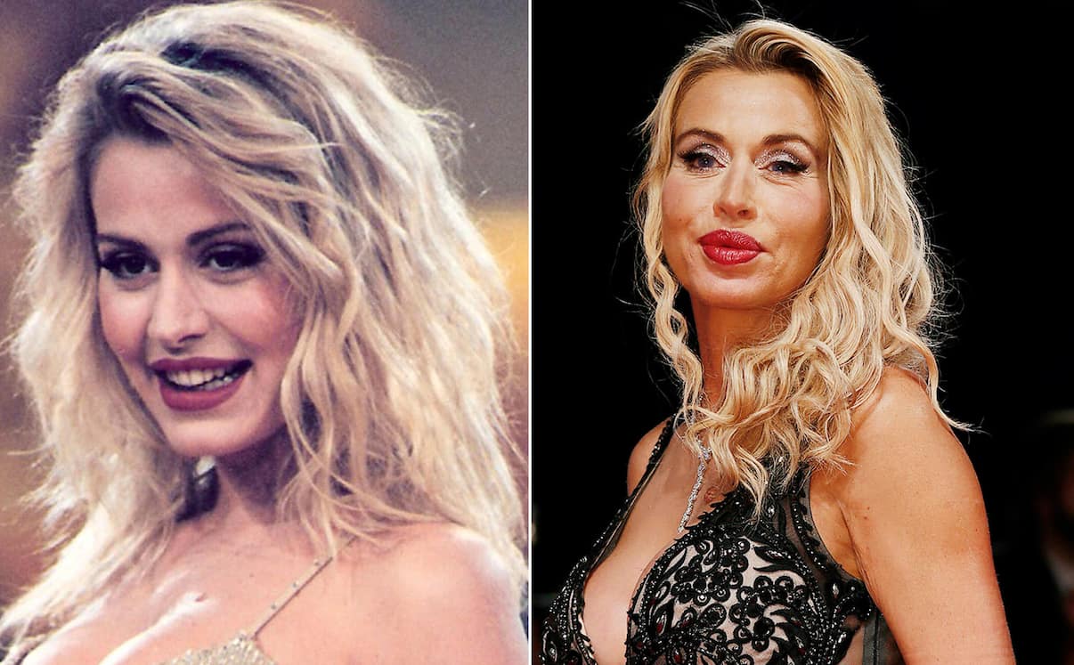 Valeria Marini da giovane le foto più belle della showgirl