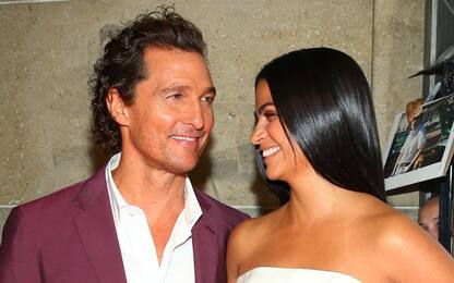 Matthew McConaughey le foto con la moglie Camila Alves