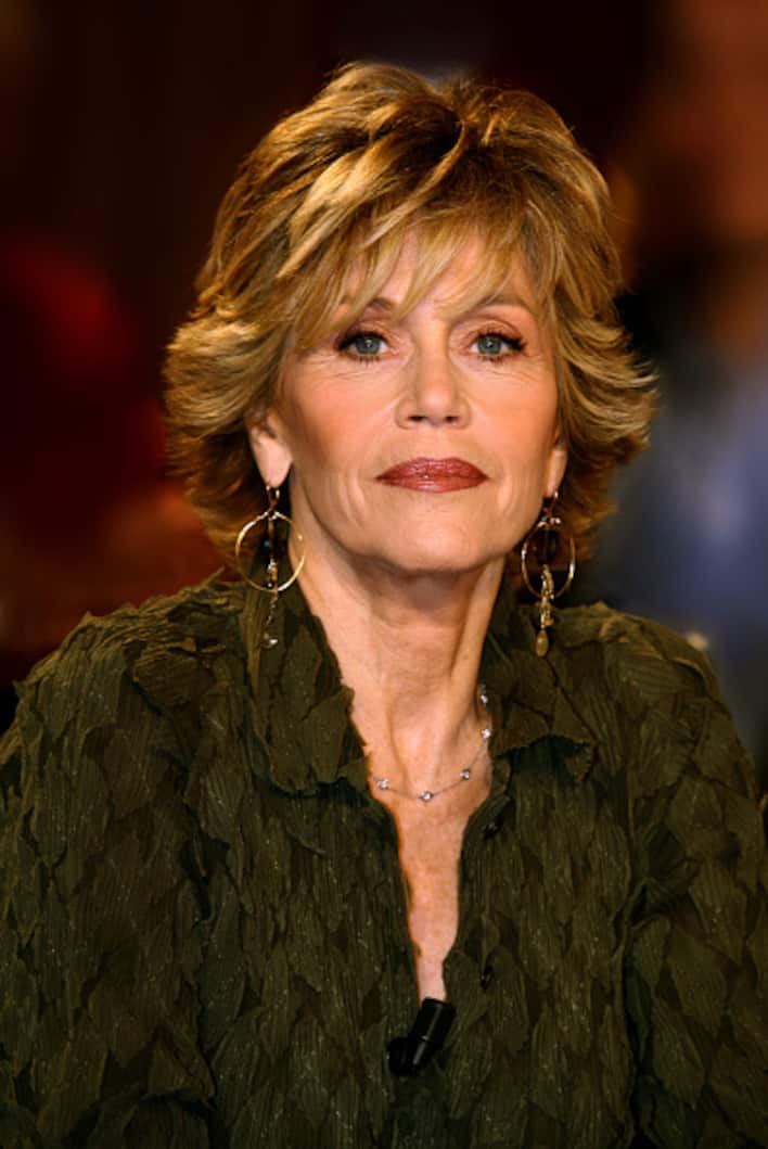 Nuisette longue en maille Babette ornée de dentelle