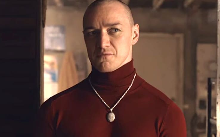 James McAvoy in Split James McAvoy in Split